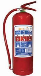 5kg DCP FIREMATE The 4.5kg extinguisher is fitted with a high pressure discharge hose and discharge nozzle. 9.
