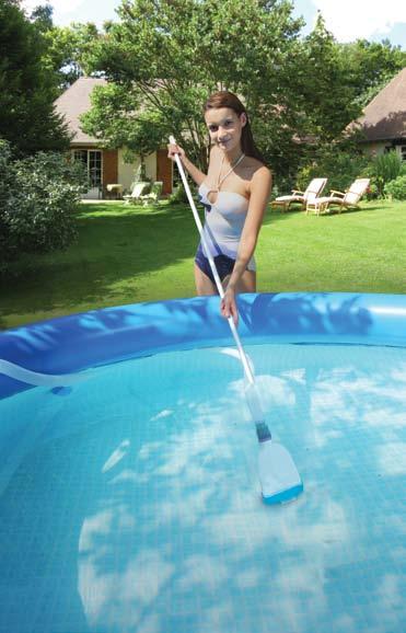 - Easy to assemble. - Recommended for: Small Above Ground Pools 2.4m - 4.