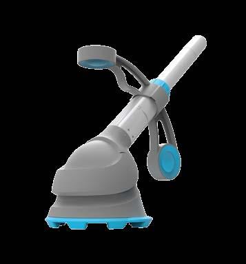This efficient cleaner can work with relatively low pump power and has a high debris capacity. Krill AC11CBX - Automatically vacuums the bottom of medium pools.