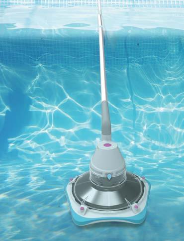 - Very large debris chamber allows vacuuming of entire pool before having to to empty cleaner. - Clear clip-lock cover enables the debris to be seen.