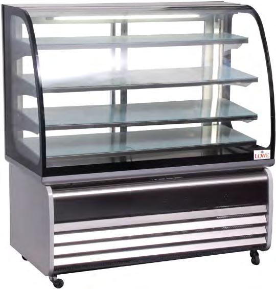 RENTAL EQUIPMENT TRADE SHOW & EVENTS BR13H 4 Adjustable heated shelves Sliding glass rear doors Vertical lights No drain required Modern design 360 visibility Stainless steel front Stainless steel