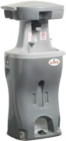 v/hz/ph 120/60/1 Amps 15 Watts 1500 Fresh water capacity 2 x 5 gallon or 18.92 liters Waste tank capacity 2 x 7 gallon or 26.49 liters Plug - each unit requires a single dedicated power supply.