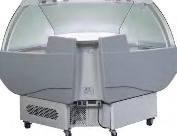 RENTAL EQUIPMENT TRADE SHOW & EVENTS B Corner 90 Corner B Corner - Back View REFRIGERATED Automatic defrost Heater pan evaporation (no plumbing required) Built in preparation counter Easy to clean
