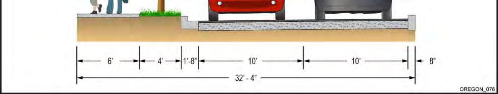 The typical cross-sections along the entire length of the roadway are shown in Figure 2-5.