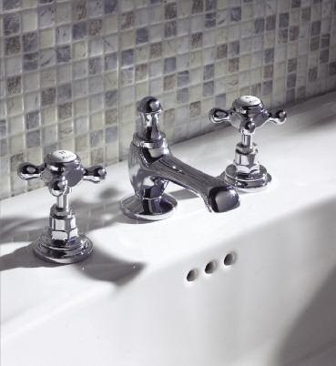 3 Tap Hole Basin Mixer BC307 211 Basin Taps BC301 76 TOPAZ This range of Edwardian fittings offers the perfect