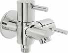 Wall Mixer with Provision for Telephonic Shower