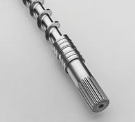 screws provide optimum melt homogeneity and process