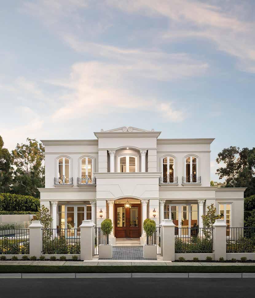 LA PYRENEE RESIDENCE EXTERIOR STATEMENTS Our Signature designs present a beguiling choice of styles: Coastal, Contemporary and Classic.