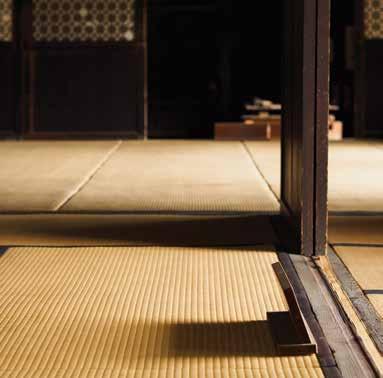 TATAMI Finding inspiration in the clean, uncluttered simplicity of mats finely woven by Japanese