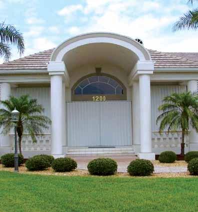 security year-round Accordion shutters This form of storm protection has the