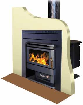 6 Stainless 4x 7 Stainless 2x 8 Solid Back Mesh 2x 9 Stainless Steel Flue Shield 2x Through-Wall Options The Duet and Gemini woodheaters have been designed to be installed into a combustible or