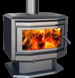 For large open plan living and the ability to distribute heat to all areas of your home, choose the robust Solitaire which can take