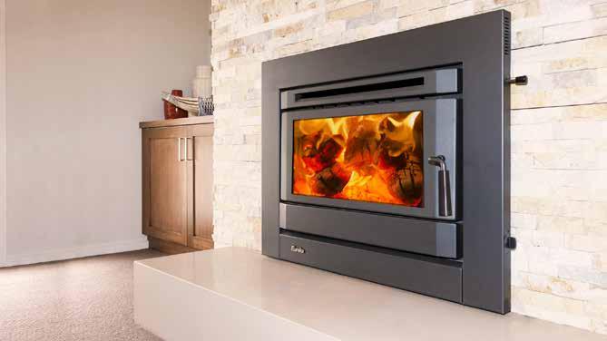 The Stockade is the medium to large woodheater with a powerful fan output or alternatively for those wishing to heat a smaller area, consider the robust Opal Insert which incorporates the same