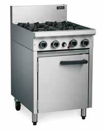 The high crown height means this oven can consistently deliver the volume required in small and medium-sized eateries.