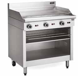 Gas Griddle Toaster 600 / 900mm It s the best of both worlds the full griddle plate performance, plus the