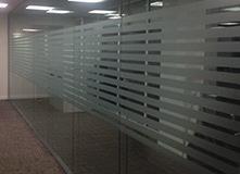 Frosted Film Our frosted window film manifestations are a favourite of both corporate FM groups and healthcare facilities and estates managers.