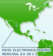 Network Overseas Network EXCEL ELECTRONICS (HONG KONG) LTD. TAIWAN EXCEL ASIAN TAIWAN CO., LTD. 11F-3, No.171, Song De Rd., Sin Yi Dist., Taipei, Taiwan, R.O.C. 11085 TEL. +886-2-2726-9139 FAX.