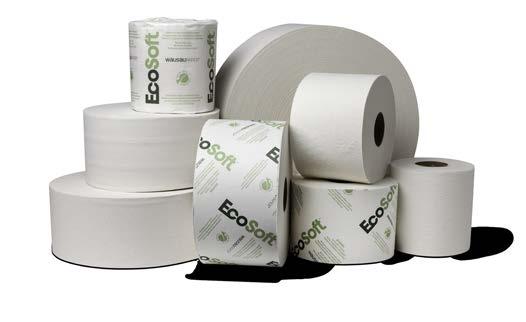 EcoSoft Folded Towels EcoSoft folded towels are 100% recycled and available in singlefold, multifold and C-fold configurations.