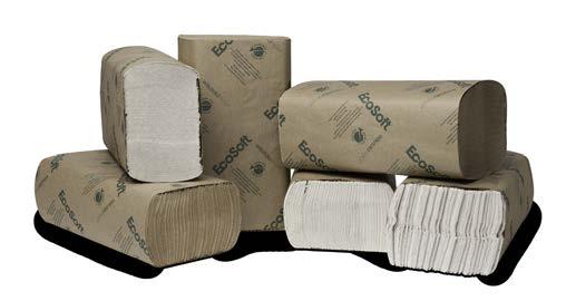 EcoSoft Bath Tissue Embossed for softness, EcoSoft tissue provides the quality users expect.