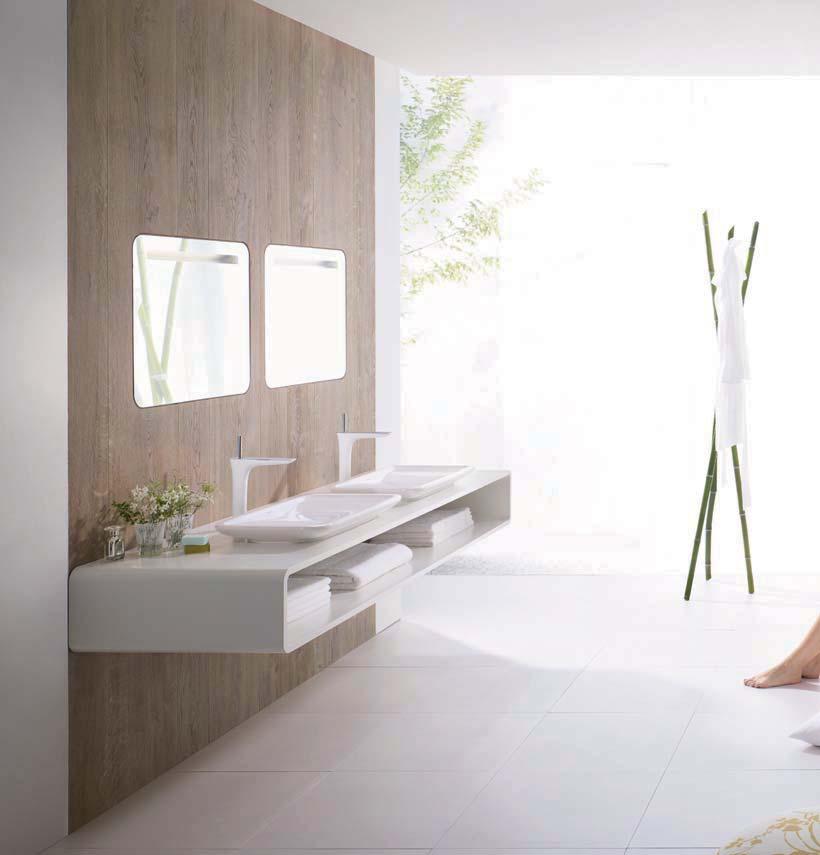 New : PuraVida. Experience sensuality in the bathroom. Poetic, pure and clear. A fresh feeling we can cherish day by day.