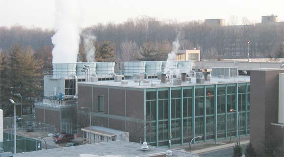 receives all its chilled water and high pressure steam from this remote central plant which is fed into the building s sub-basement via existing tunnels adjacent to the existing hospital.