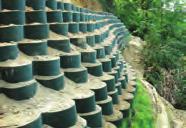 RETAINING WALLS In 2006, the GX Geogrid product line was developed specifically