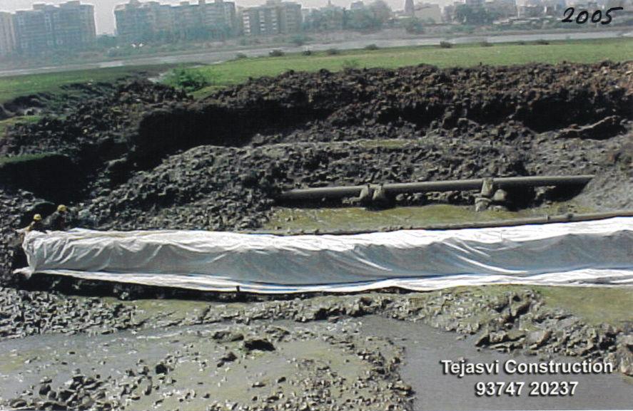 17, 18, 19, 20 shows adoption of Geosynthetics for erosion, surcharge and