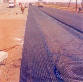 Use of Geosynthetics in Pavement