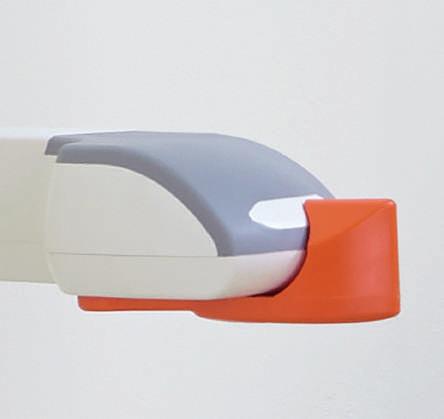 Easy to operate Designed to be easy to identify, the operating toggle has been developed from a tried and tested design that was made in collaboration with occupational therapists.