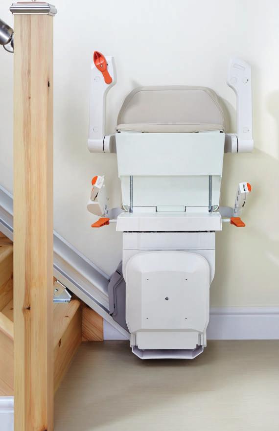 The benefits of a Handicare stairlift Experience Convenience serves people... and Handicare has been doing just that for more than 125 years.