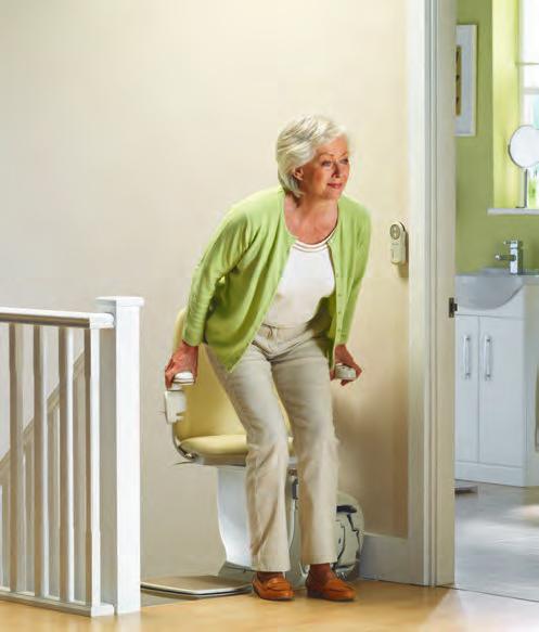 easy to call the stairlift whether you are upstairs or down. 2.