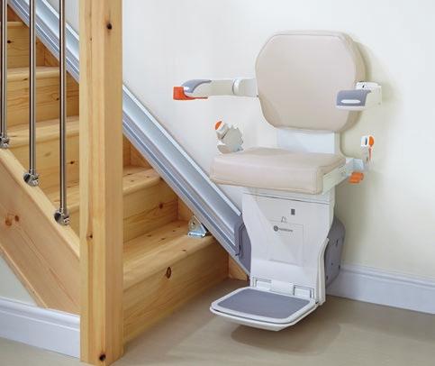 Safety as standard The Xclusive has undergone rigorous testing to ensure that you will receive a stairlift you can trust.