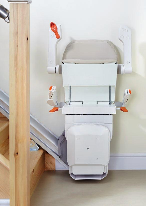 The benefits of a Handicare stairlift Experience Convenience serves people... and lifting equipment of Handicare has been doing just that for more than 125 years.