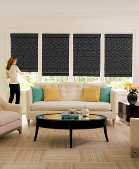 Cordless Roman Shades Enhanced Safety for