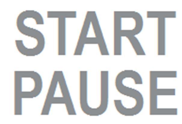start a seected program or pause
