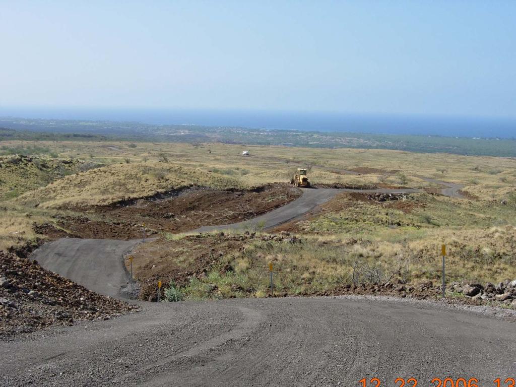 Waikoloa Access Road Created After experiencing wildfires and taking Firewise workshops, the local