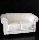 SEATS Chesterfield sofa S37P eco-friendly leather,