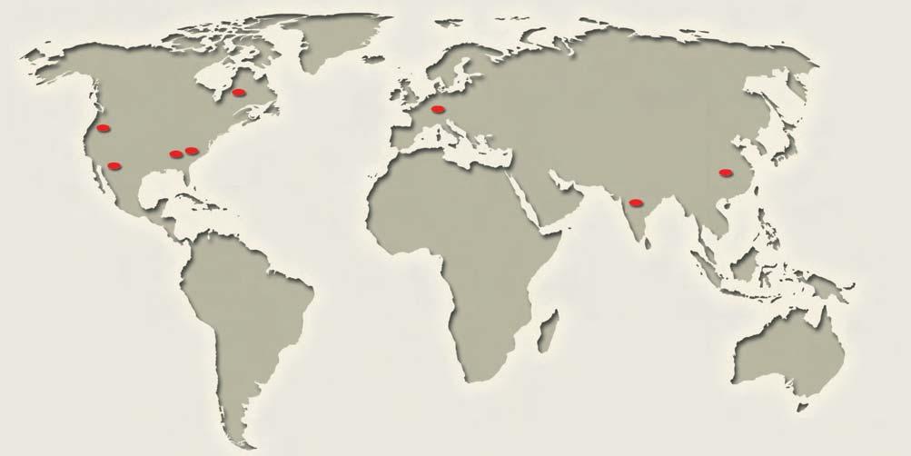 Nanjing, China India Juarez, Mexico A. O. Smith has facilities located worldwide.