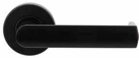 Velocity Series Small Rose Door Furniture Dianella - Lever 8 31 Length 121mm 51 38 Projection 51mm DOOR FACE Finger Clearance