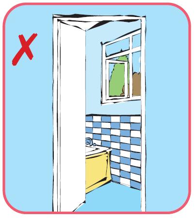 Where your property has additional fire precautions in place such as fire doors, remember that these must only be held open for short