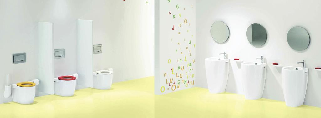 CHILDRENS TOILETS Junior Series WC and Pan Designer bathroom suites - miniaturized!