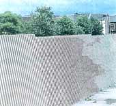 " Particular care is needed in constructing retaining walls near established planting. A3.1 WALL HEIGHT A3.2 WALL TEXTURE Textures and surfaces should be designed to reflect context.