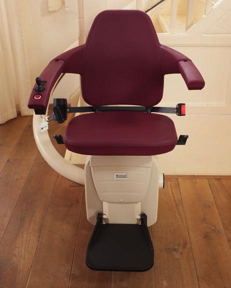 A seat for every interior Handicare Stairlifts offers you the choice of different stairlift seats, each of them available in a range