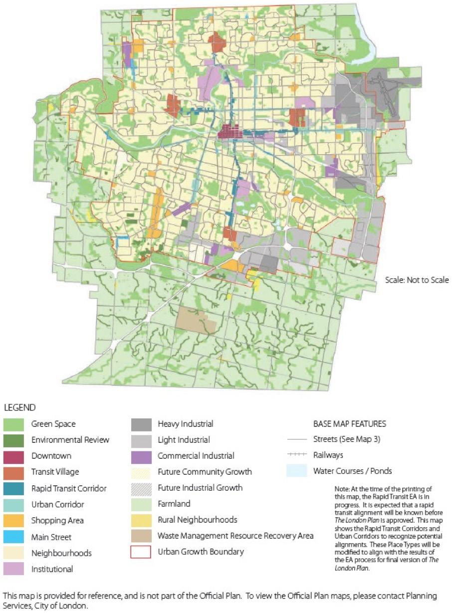 LONDON S RAPID TRANSIT INITIATIVE MASTER PLAN 2.0 Existing & Future Conditions 2.1.