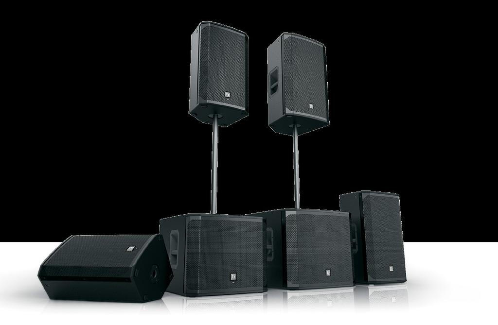 including 12 and 15 two-way models and 15 and 18 subwoofers.