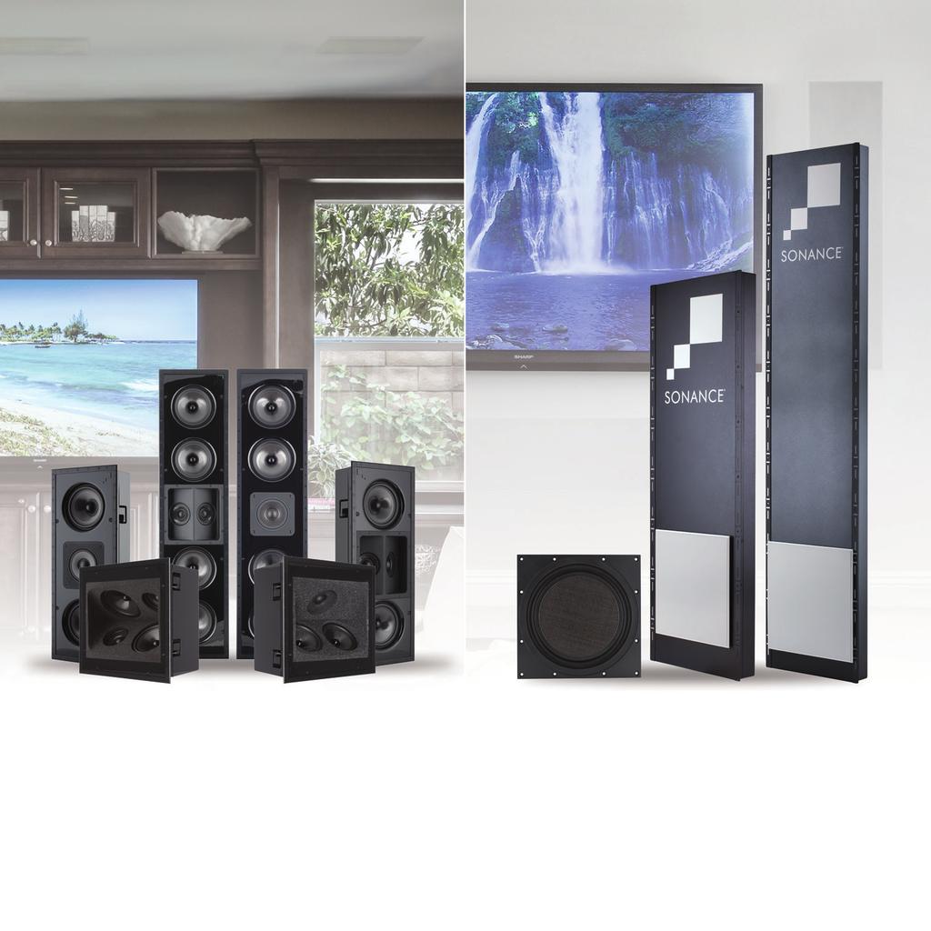 HOME THEATER SYSTEMS AND SPEAKERS Visual Performance Cinema In-wall Subwoofers Purpose built for high end theater applications. Integrated cabinets for sound optimization and containment.