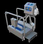 PASSAGE WASH/DISINFECTION STATIONS In places where production zones and clean zones of a food production plant meet there is a requirement to install washing and