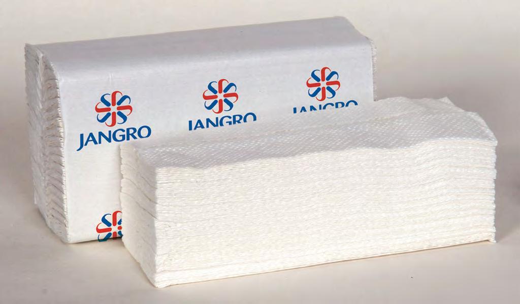 White towels Jangro S-fold Hand