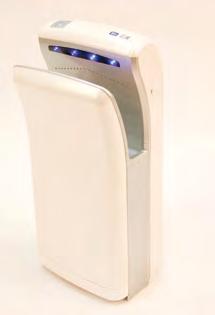 ) W.cm ( ) BL0-W White Metal BL0-S Silver Metal GD00 Hand Dryer A robust ABS plastic unit offering quick drying time at a market leading