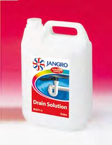 Dilution: ready to use BC00- litre BC00- litre Jangro Toilet & Washroom Cleaner Descaler Quick acting cleaner for removal